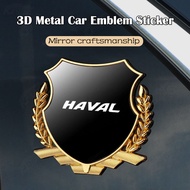 Haval Metal Emblem Sticker Wheat Ear Side Window Sticker Personalized Decorative Car Modification St