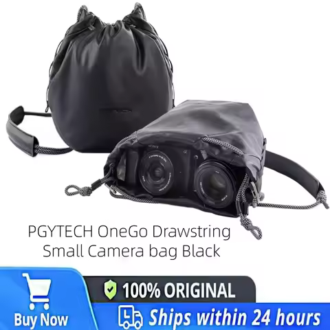 PGYTECH OneGo Drawstring Small Camera Bag Soft Cute Camera Pouch Handbag