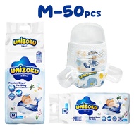 UMiZOKU 50 ชิ้น ผ้าอ้อมเด็ก กางเกง ประเภทกางเกง BABY DIAPER PANTS S/M/L/XL/XXL/XXXL/XXXXL