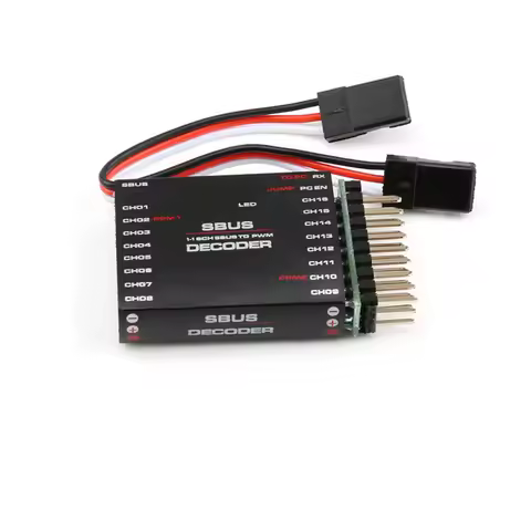 DIY SBUS To PWM/PPM Decoder 16 Channel Converter Receiver Signal Transverter For Futaba Frsky X8R RX