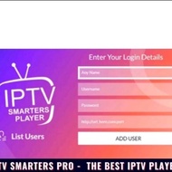 IPTV SMARTER PRO 1/3/6M SMARTER PLAYER LITE TELE IOS CRPAT HANTAR - 1Pc