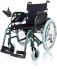 Aluminum Trolley Portable Folding Intelligent 360° Self Whirl Propelled Wheelchair