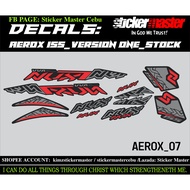 AEROX V1 NVX STOCK DECALS