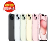 [福利品]  Apple iPhone 15 Plus 256G (5G) 智慧型手機  -原廠盒裝九成五新