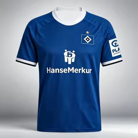 2026 Hamburger SV Football Jersey Summer Sports Oversize Fashion Unisex T-shirt Breathable Quick Dry