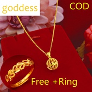 916 gold necklace Original Choker Necklace for Women Peach Heart Pendant Pawnable Buy 1 Take 1 Gintong Kuwintas Para Pawnable Sa Mga Kababaihan Chain and Pendant Necklace Fashion Jewelry Not Fade