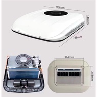 Roof mounted parking air conditioner 12v 24v truck air conditioner kit
