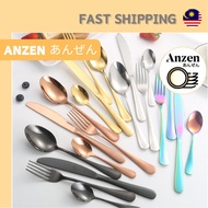 【Cheapest】HOTEL Stainless Steel Cutlery Table Dinner Spoon Fork Steak Knife Dessert Soup Coffee Cake