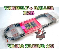 VANBELT ROLLER SATU SET KUALITAS ASLI ORIGINAL HONDA KZR VARIO TECHNO 125 VBELT V-BELT V BELT ROLER 