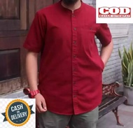 BAJU KOKO MODERN LENGAN PENDEK BAJU KOKO PRIA TERBARU KOKO KURTA DEWASA SIZE M L XL XXL