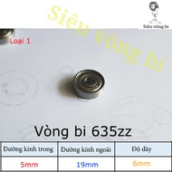 Bearing - bearing 635zz TYPE 1 - GOOD - Standard 5*19*6mm