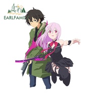 EARLFAMILY 13cm x 10.3cm Engage Kiss Car Stickers Helmet Windshield Bumper Refrigerator Occlusion Sc