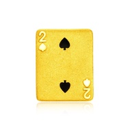 CHOW TAI FOOK 999 Pure Gold Charm - Poker Card R25712