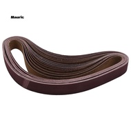 15 Pcs 1X30 Inch Aluminum Oxide Sanding Belts Heavy Duty Sanding Belts Multipurpose Abrasive Belts f