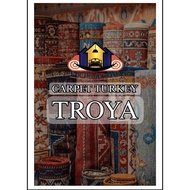 [ORIGINAL KARPET TURKI🇹🇷] CARPET TURKEY Troya SIZE -6x8 -7x10 | Available Ready Stock Turkey carpet