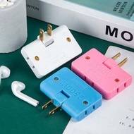 Rotatable Socket Converter 2500W One In Three 180 Degree Extension Plug US Multi Plug Mini Slim