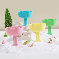 Children Baby Eating Ice Cream Drip-Proof Bracket Creative Cat Fruit Popsicle Mold DIY Popsicle with Lid Household