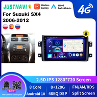 JUSTNAVI For Suzuki SX4 2006-2013 Car Radio Stereo Multimedia Autoradio Navigation Android GPS Video DSP Player Audio Head Unit