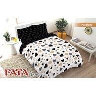 FATA Bedcover Set / Bedcover Only Ukuran King 180x200/Queen 160x200