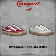 Sepatu Compass Retrograde Linen Original