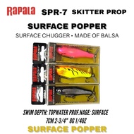 RAPALA SPR-7 SKITTER PROP SURFACE POPPER LURE