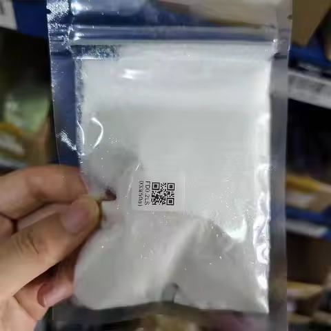 50g/bag White Iridescent Powder Nail Glitter 0.2mm Ultra Fine Glitter Dust Holographic Rainbow Chrom