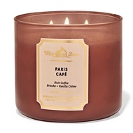 เทียนหอมกลิ่น Paris cafe (กลิ่นกาแฟครีมนุ่มๆ) Bath and Bodyworks 3wicks candle ขนาด411g เทียนหอมมากและหายากมากค่ะ เป็นrare itemsเลย ของแท้100%