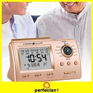 [Perfeclan1] Azan Alarm Clock for Home Decor Date Azan Table Clock for Office Home