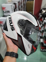 HELM ZEUS 811 AL 6 WHITE/BLACK