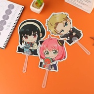 SPY×FAMILY Loid Forger Anya Forger Yor Forger Cute Handheld Mini Fan Kawaii Hand Fan Dance Wedding s