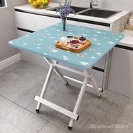Stall Dining Table Folding Outdoor Rental Room Table Small Table Eating Folding Dormitory Household 