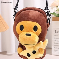 jerrym Monkey MOBILE PHONE BAG MiloMonkey Phone Bag Shoulder Children's Monkey Bag Single Shoulder Crossbody Bag SG
