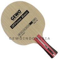 Gewo Offense Basic - Kayu Pingpong OFF Blade Table Tennis Bet Bat Offensive