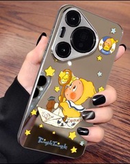 POCO F4 5G / 紅米 K50 鏡面紙船星星人手機套