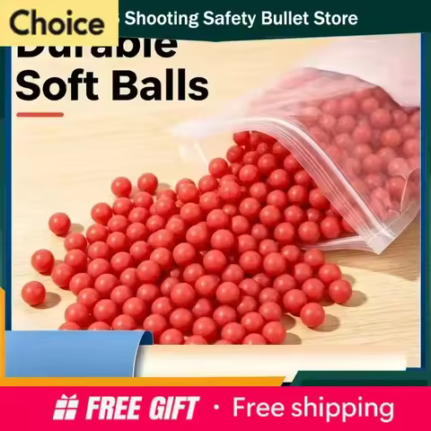 2026 20297.0mm BB Soft Bulletcool Child Safe 7mm Red Round Soft Beads Wearproof Outdoor Sports Game 