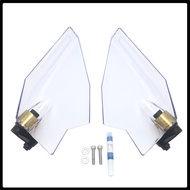 Honda Gold Wing GL1800 อุปกรณ์ปรับแต่งจักรยานมอเตอร์ไซค์ แผ่นกันลมด้านข้างแบบปรับได้ แผ่นกันลมแบบควบ