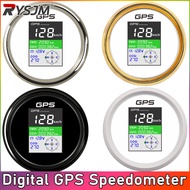 85mm TFT Screen Digital Speed Gauge KM/H MPH Knots GPS Speedometer Voltmeter Trip COG ODO GPS Antenn