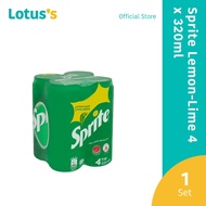 Sprite Sparkling Lemon-Lime Flavoured Drink 4 x 320ml