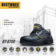 Beethree BT-8700 Leather Laced Safety Shoes 4.5 Inches