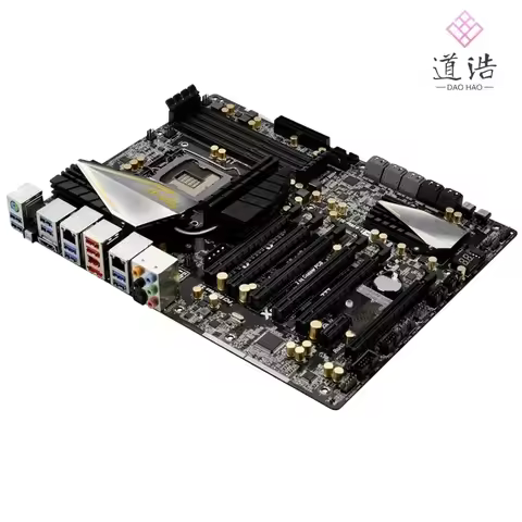 Used for ASROCK Z77 WS Motherboard Z77 LGA1155 ATX DDR3 Max 32GB PCI-E3.0 M.2 HDMI For Intel 2nd 3rd