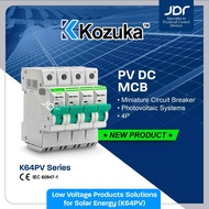 Kozuka Pv Dc Miniature Circuit Breaker - McB, 4p, 25A, 32A, 63A, K64PV