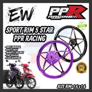 SPORT RIM 5 BINTANG PPR RACING MOTOR AVANTIZ/SOLARIZ