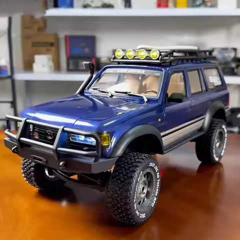 JXC RC Car 1 To 12 Scale Land Cruiser LC80 4WD 2 4 G Full Proportion Remote Control Crawler Off Road
