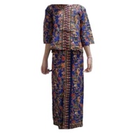 Baju Pramugari Budak Perempuan Kids Stewardess Uniform Batik Airline Dress