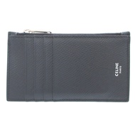 Celine Compact Zip 卡包，2019 年款，皮革材質，海軍藍，Fragment Case 0410 [二手] CELINE