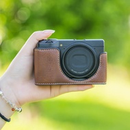 Yuyue Camera Bag Suitable for Rico GR3 Protective Case GR4 Camera Bag gr3x Leather Case Base gr3hdf 