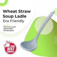 Eco Friendly Wheat Straw Soup Ladle Scoop