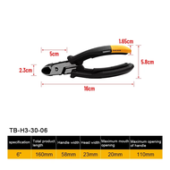 Toughbuilt TB-H3-30 Kìm cắt cạnh 6 "lao động tiết kiệm nặng bên cắt plier cho uốn tóc bồng tước kìm