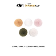 DJI Mic 3 Multi-Color Windscreens