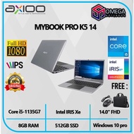 [✅Promo] Axioo Mybook Pro K5 14 (8N2) I5 1135G7 8Gb 256Ssd W10Pro